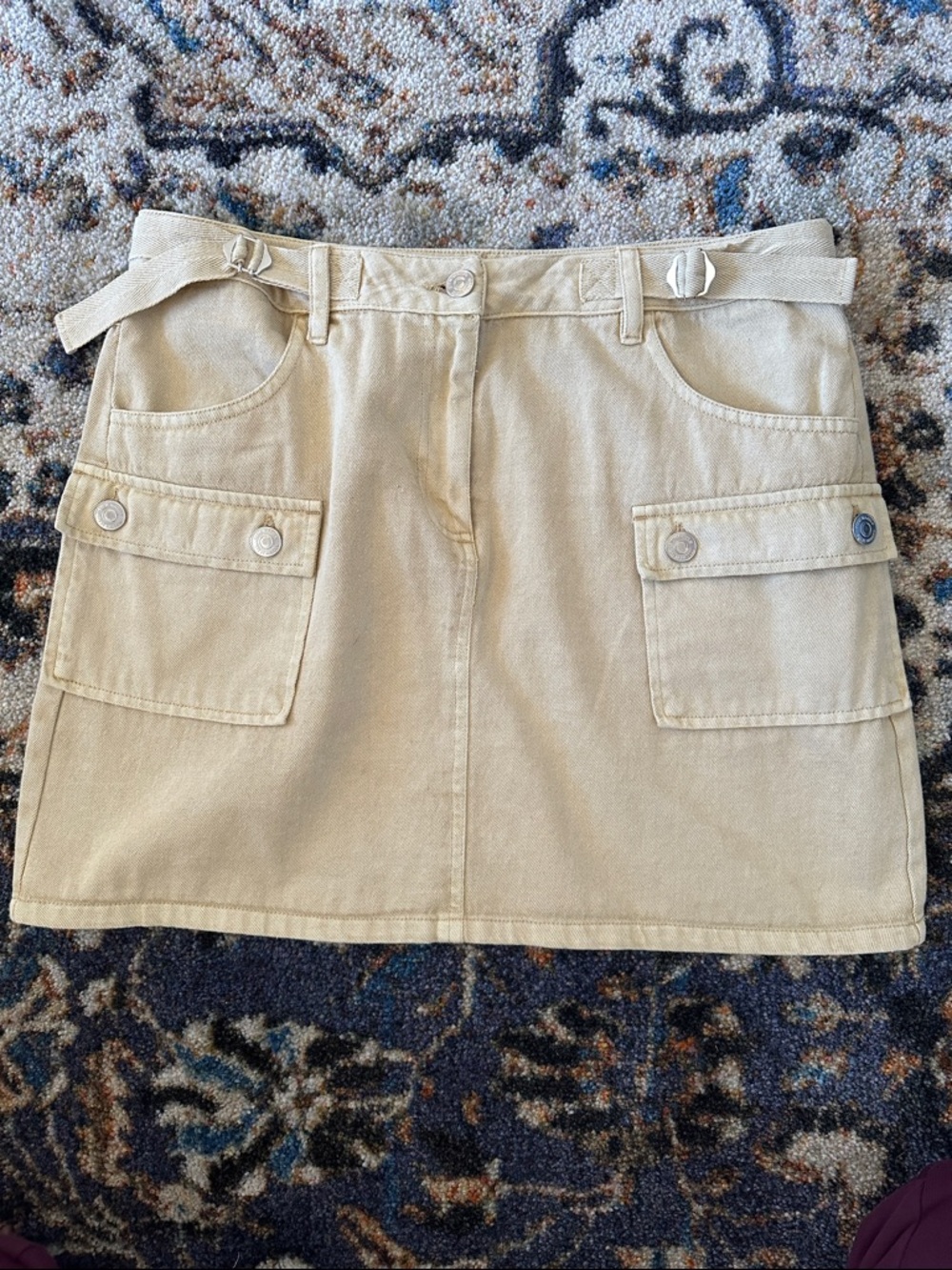 Steve Madden Tan Mini Skirt